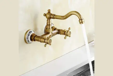 fregadero pared