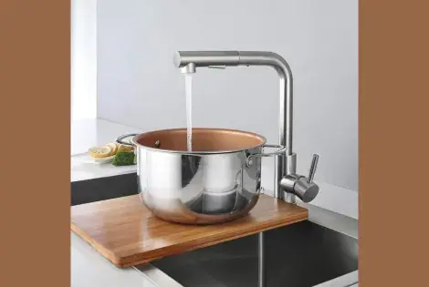 grifo acero inoxidable