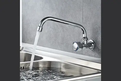 grifo fregadero pared agua fria