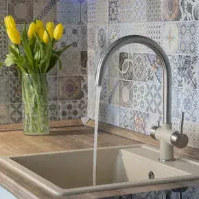 grifos acero inoxidable cocina